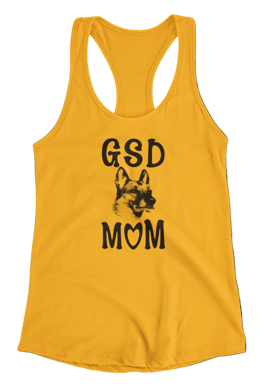 GSD Mom Racerback Tank Top