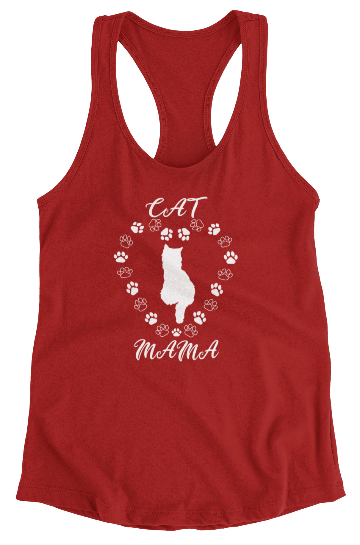 Red Racerback Tank Top