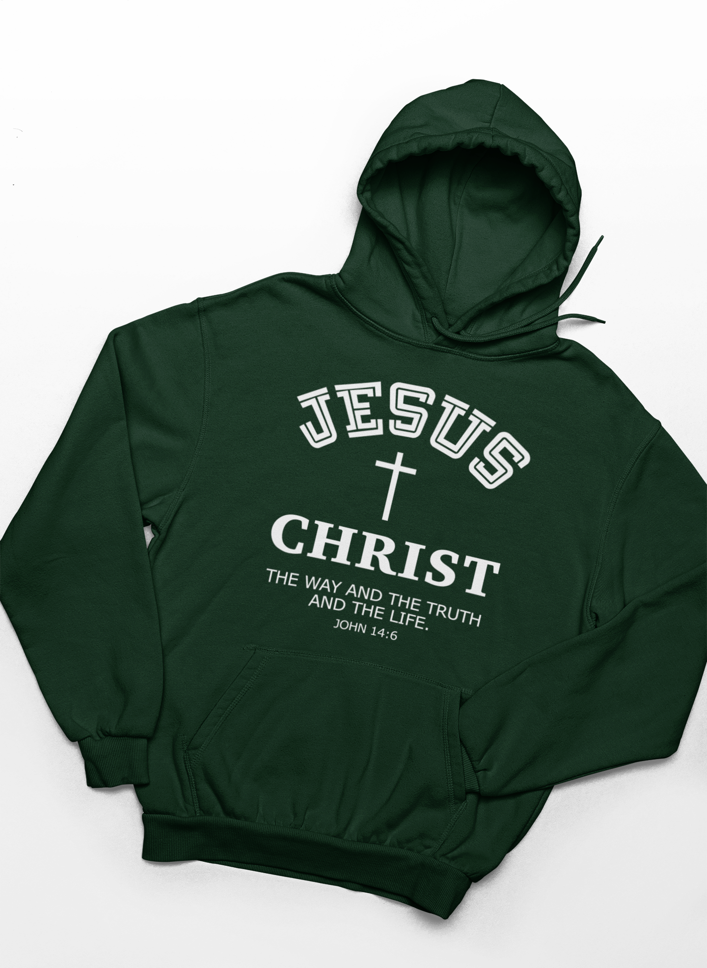 Jesus Christ The Way The Truth And The Life John 14:6 Hoodie