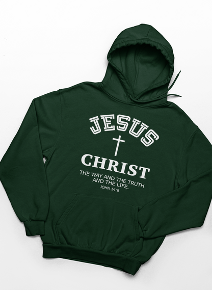 Jesus Christ The Way The Truth And The Life John 14:6 Hoodie