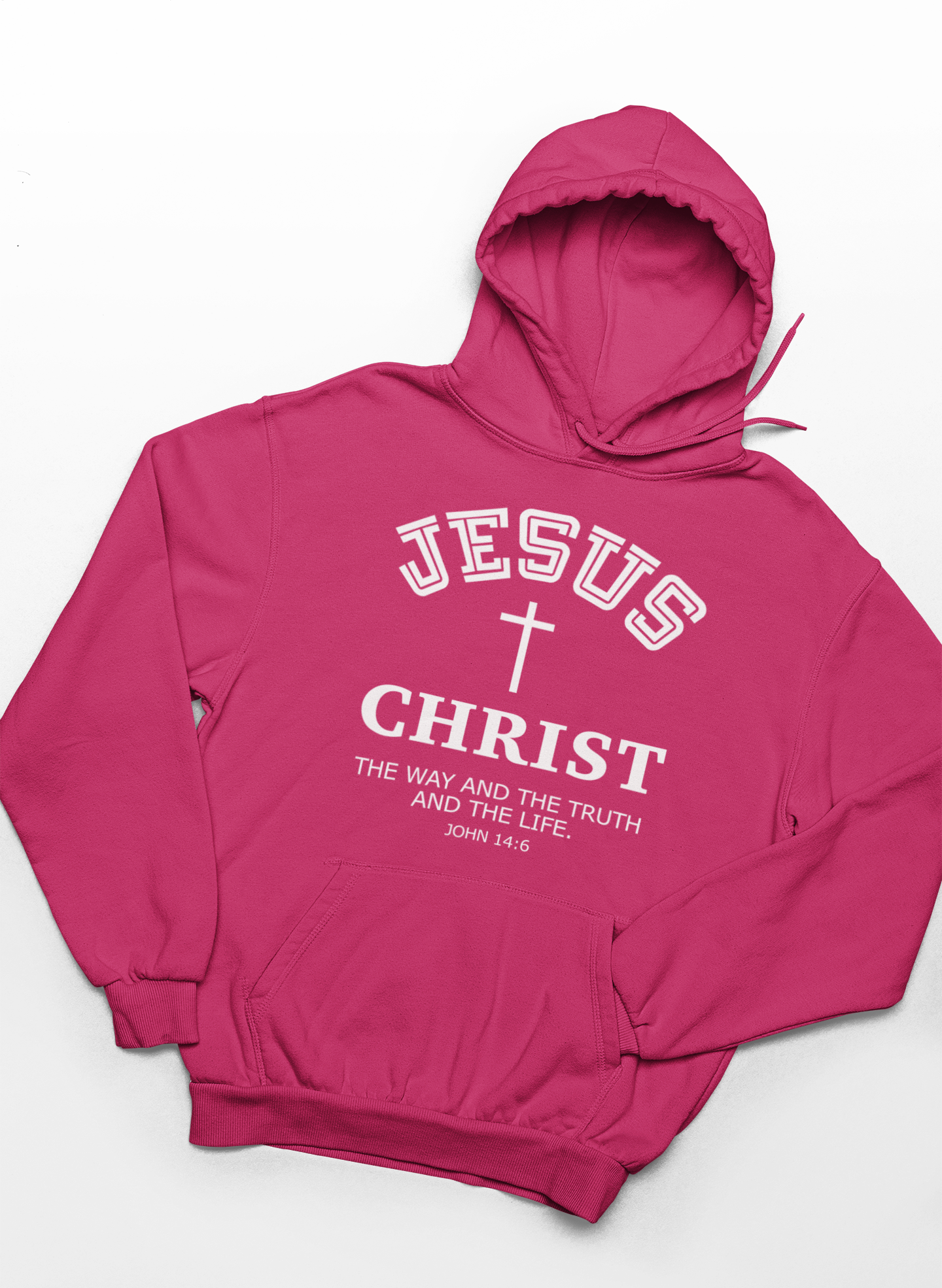 Jesus Christ The Way The Truth And The Life John 14:6 Hoodie