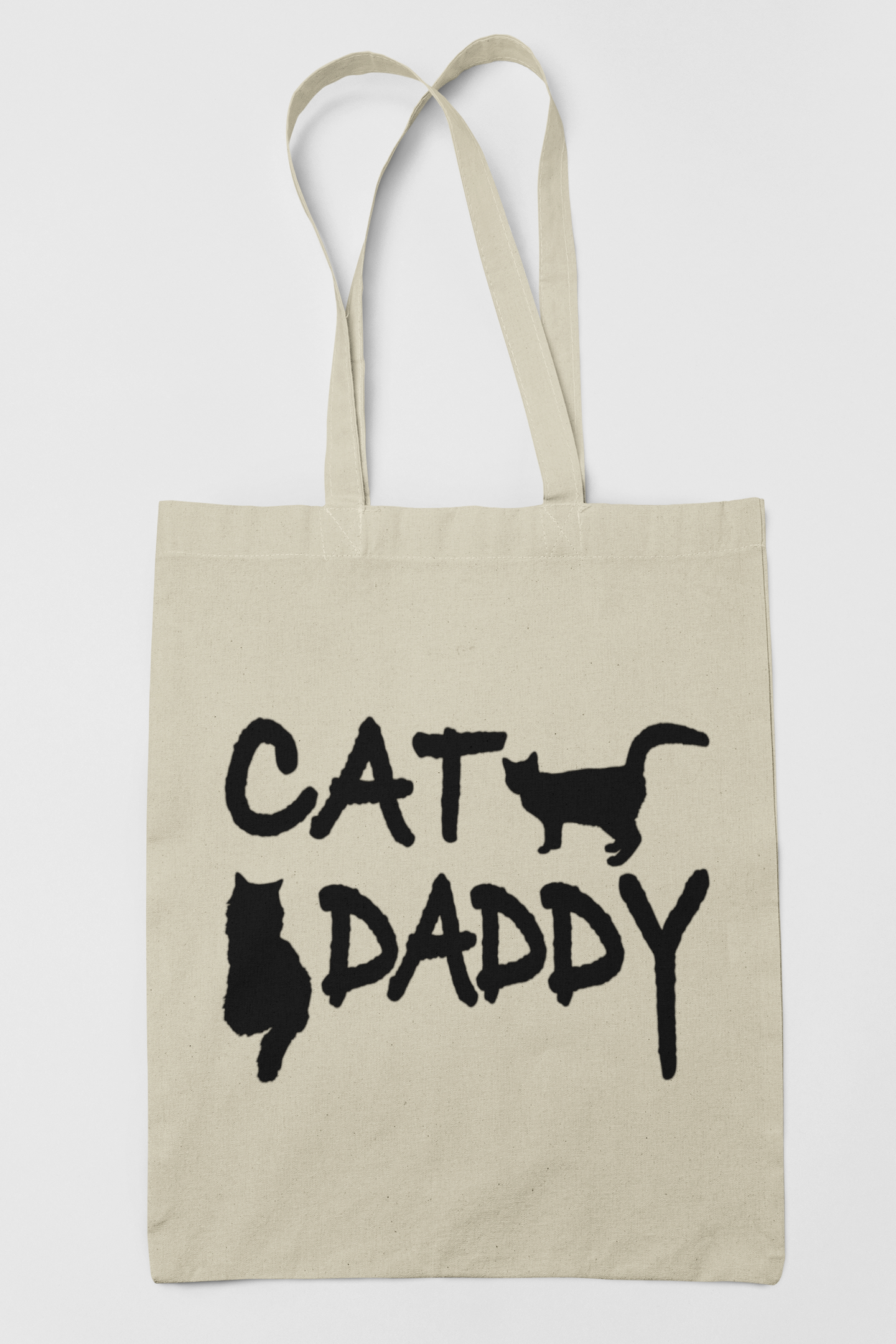 Cat Daddy Canvas Tote Bag