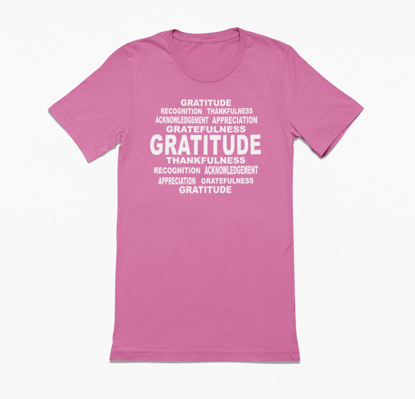Gratitude Word Art T-Shirt