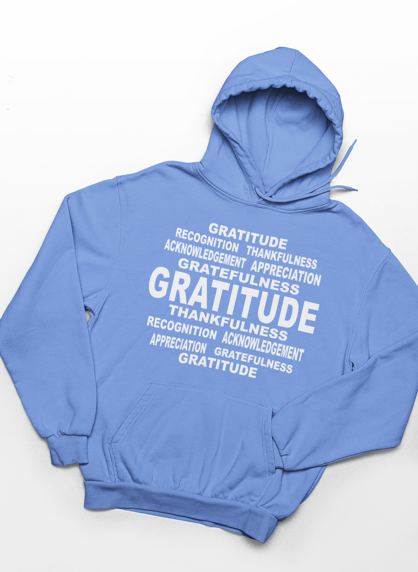 Gratitude Word Art Hoodie