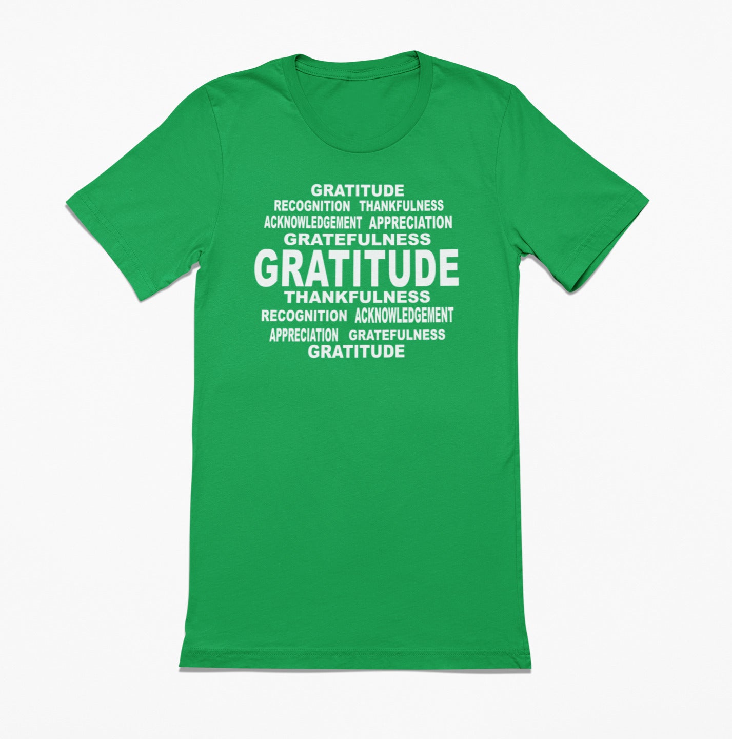 Gratitude Word Art T-Shirt