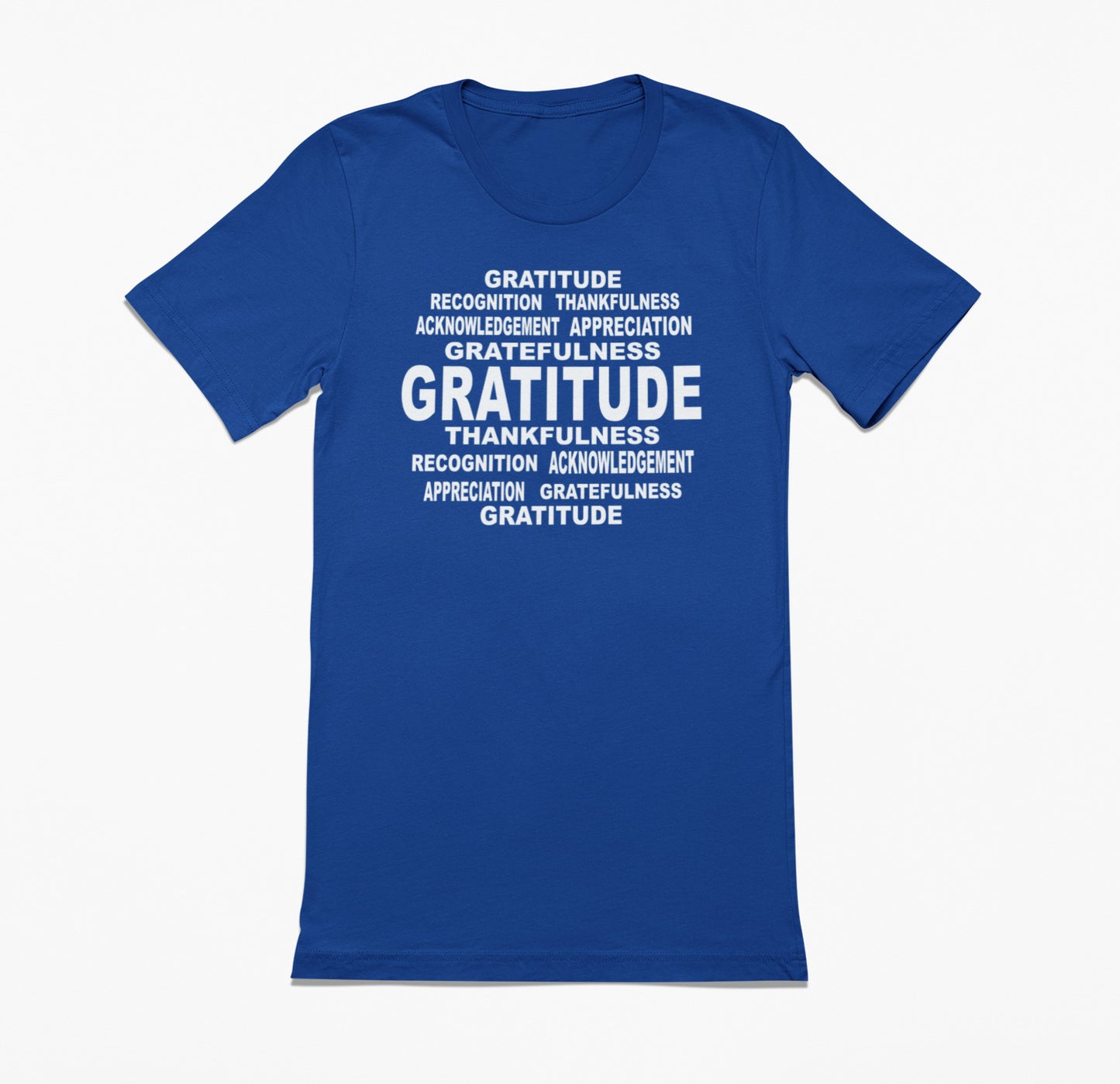 Gratitude Word Art T-Shirt