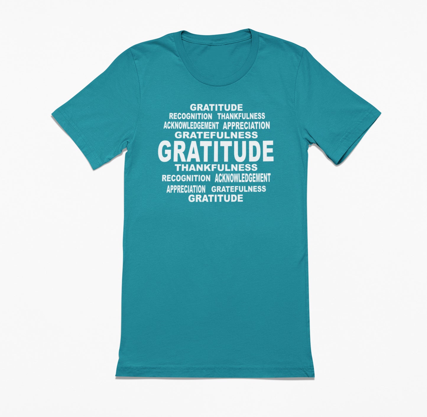 Gratitude Word Art T-Shirt