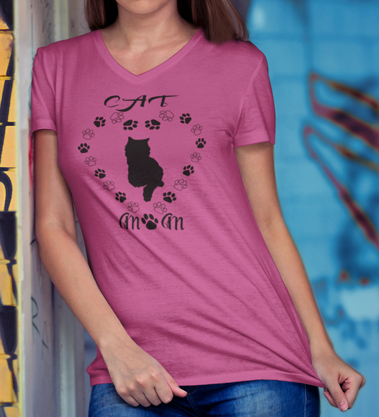 Berry Women's V-Neck T-Shirt