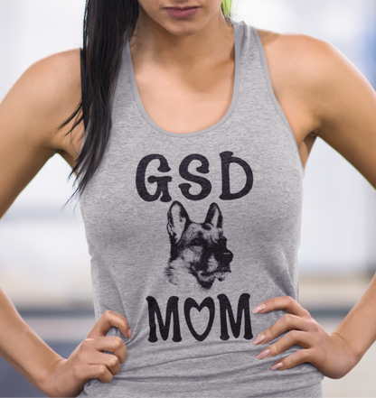 GSD Mom Racerback Tank Top