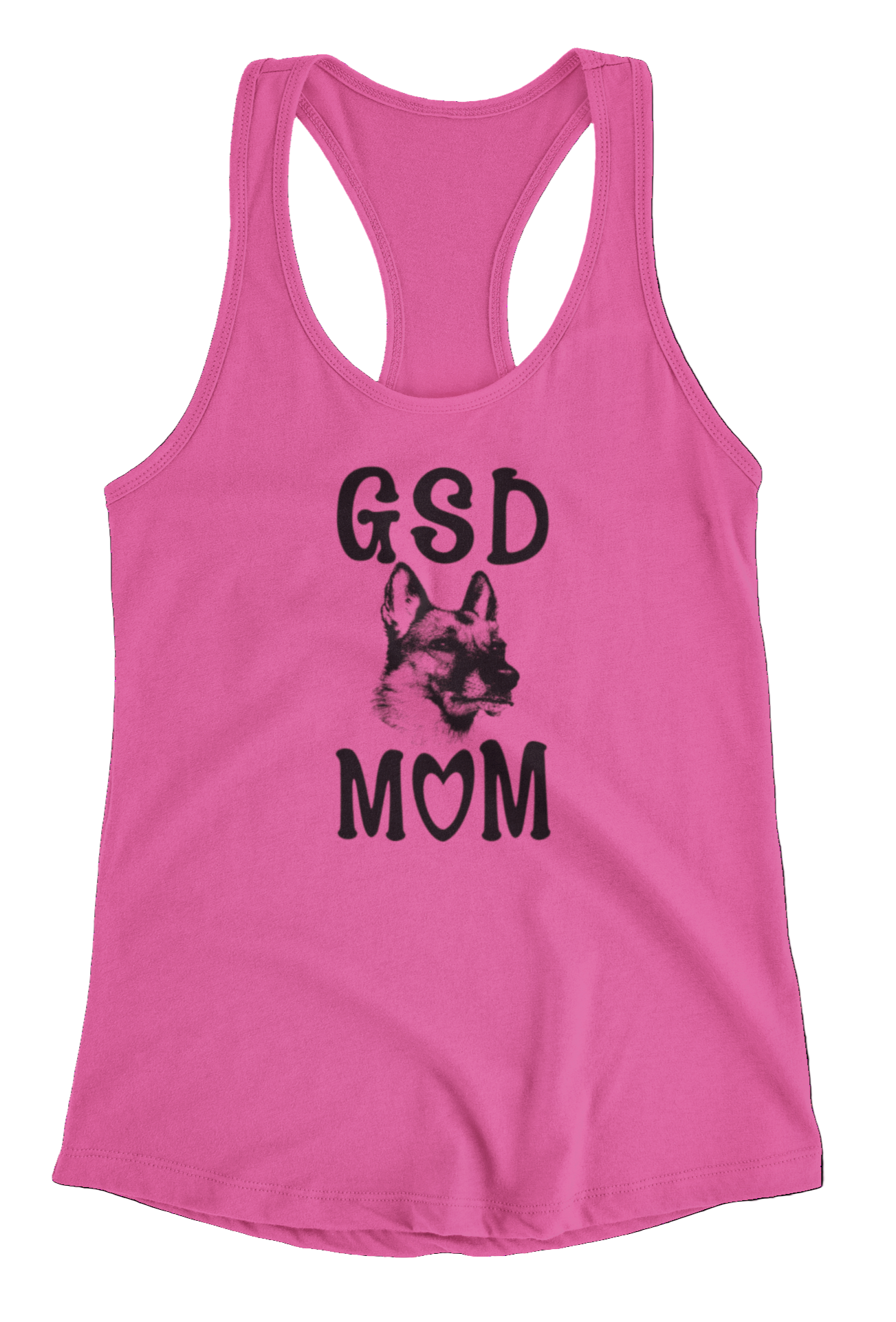 GSD Mom Racerback Tank Top