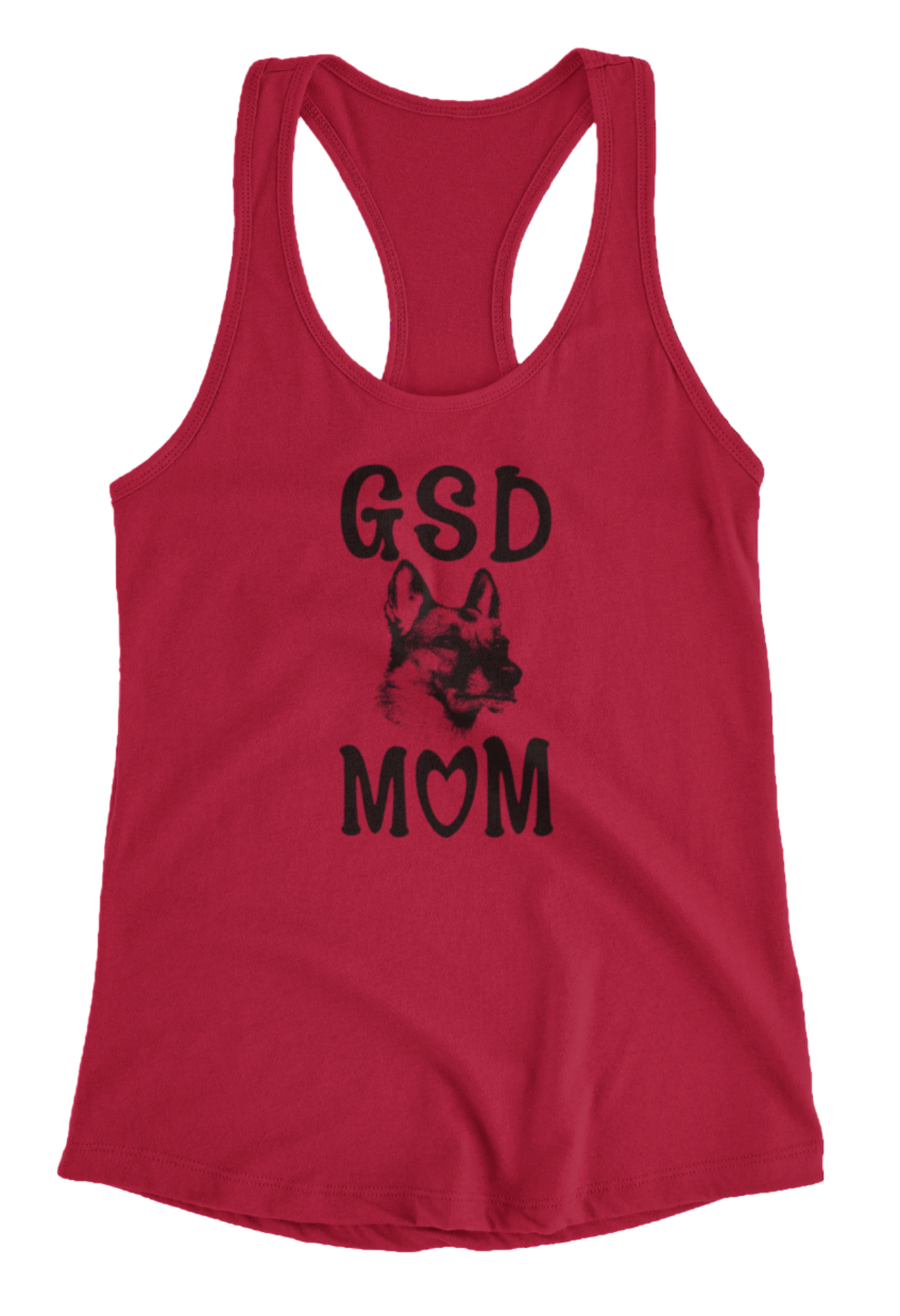 GSD Mom Racerback Tank Top