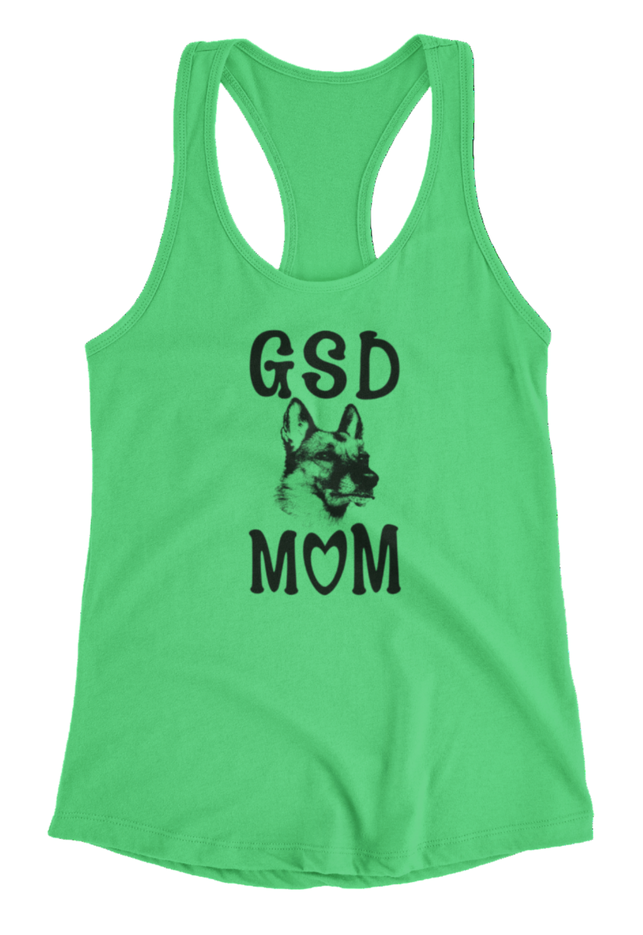 GSD Mom Racerback Tank Top