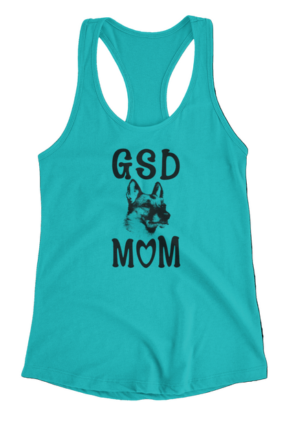 GSD Mom Racerback Tank Top