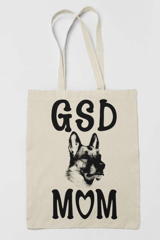 GSD Mom Canvas Tote Bag