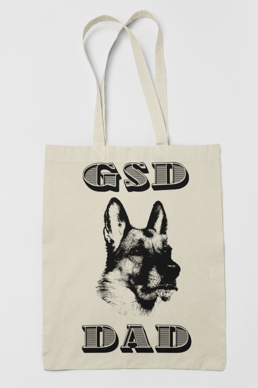 GSD Dad Canvas Tote Bag