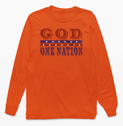 One Nation Under God Long-Sleeve T-Shirt