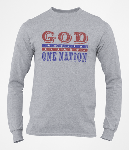 One Nation Under God Long-Sleeve T-Shirt