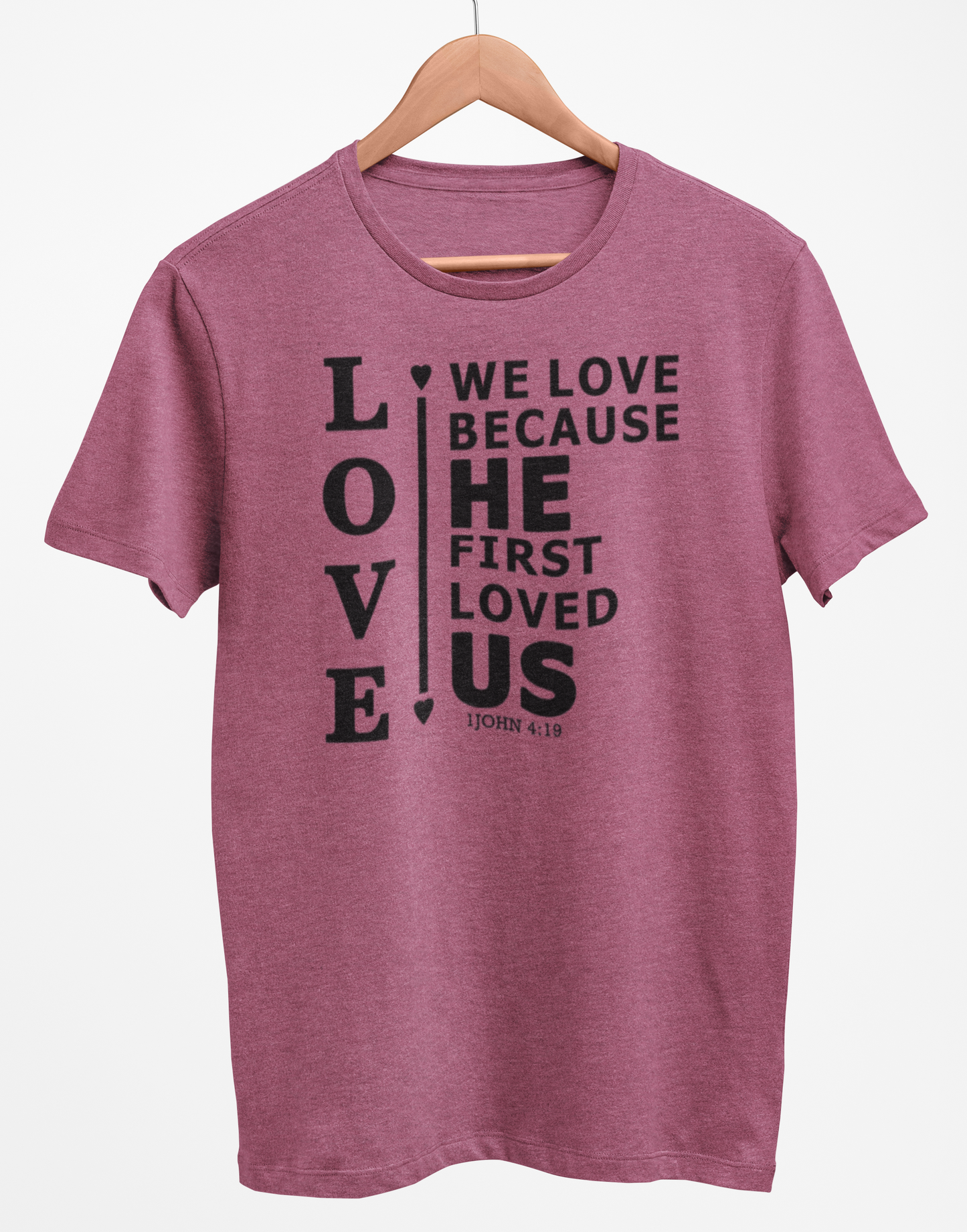 Heather Cardinal T-Shirt