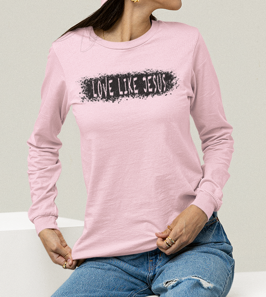 Light Pink Long Sleeve T-Shirt