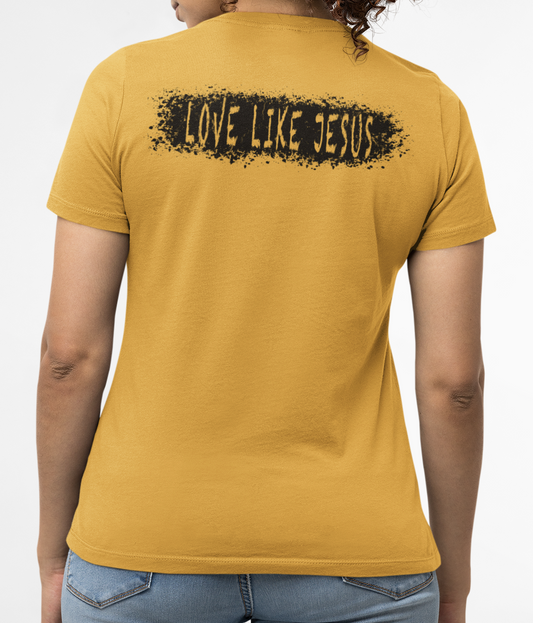 Mustard V-Neck T-Shirt