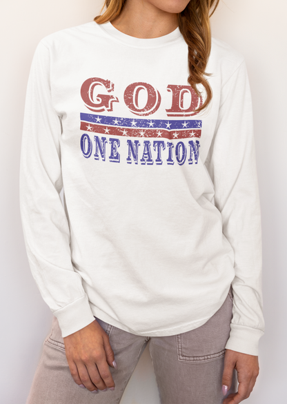 One Nation Under God Long-Sleeve T-Shirt